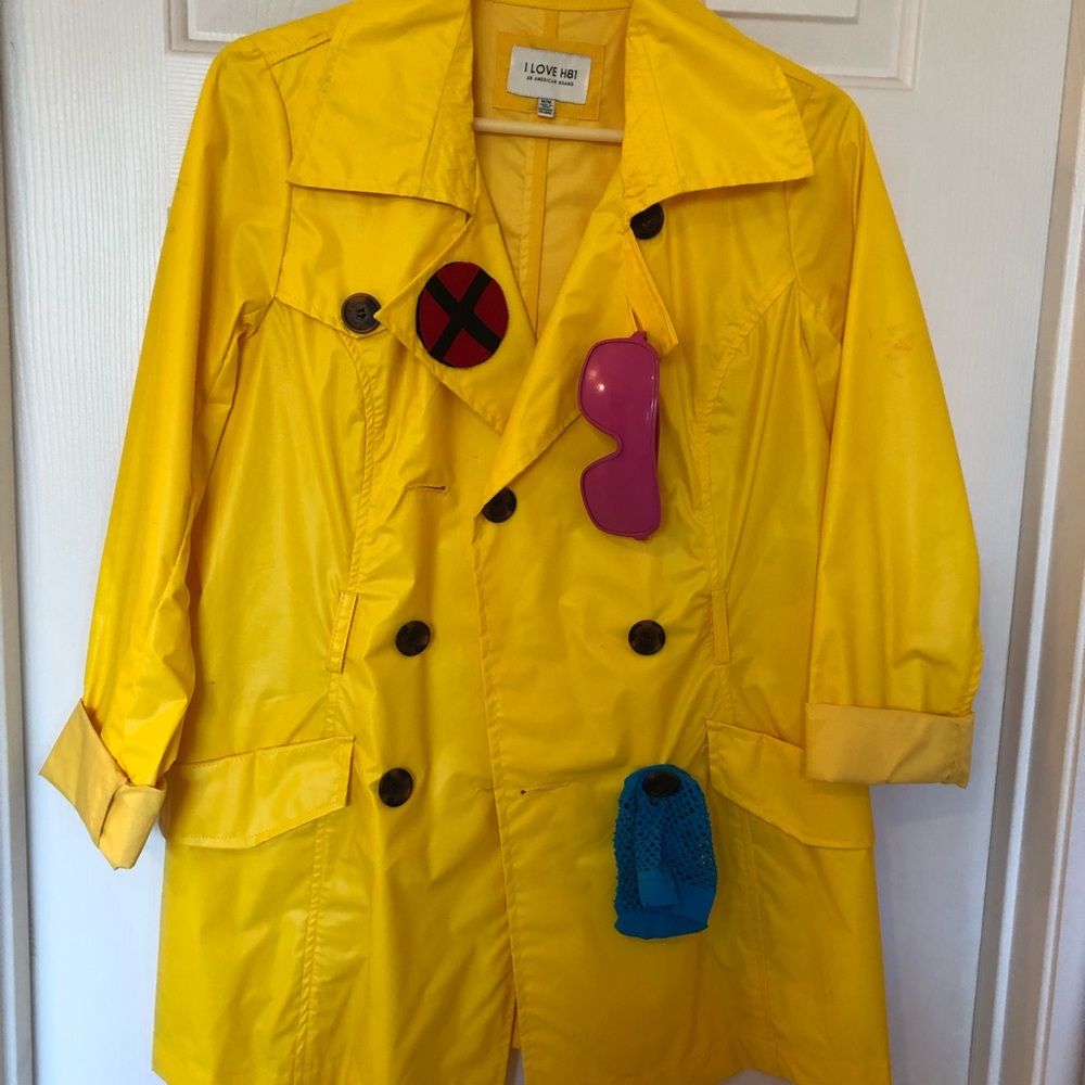 Jubilee coat, glasses and gloves Halloween costume
